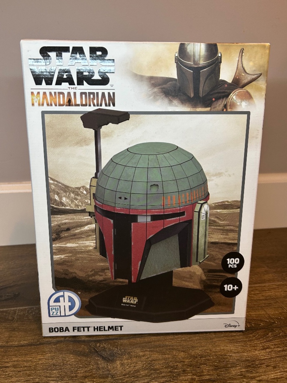 STAR WARS  3 D model kit BOBA FETT HELMET 100pcs 10+
